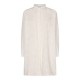 Hvid oversize skjorte broidery anglaise
